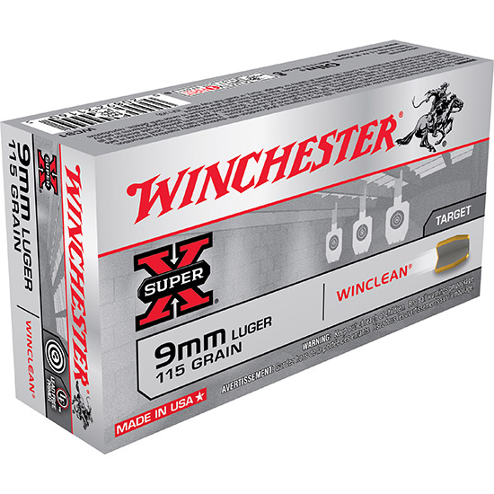 WIN WINCLEAN 9MM 115GR 50/10 - Sale